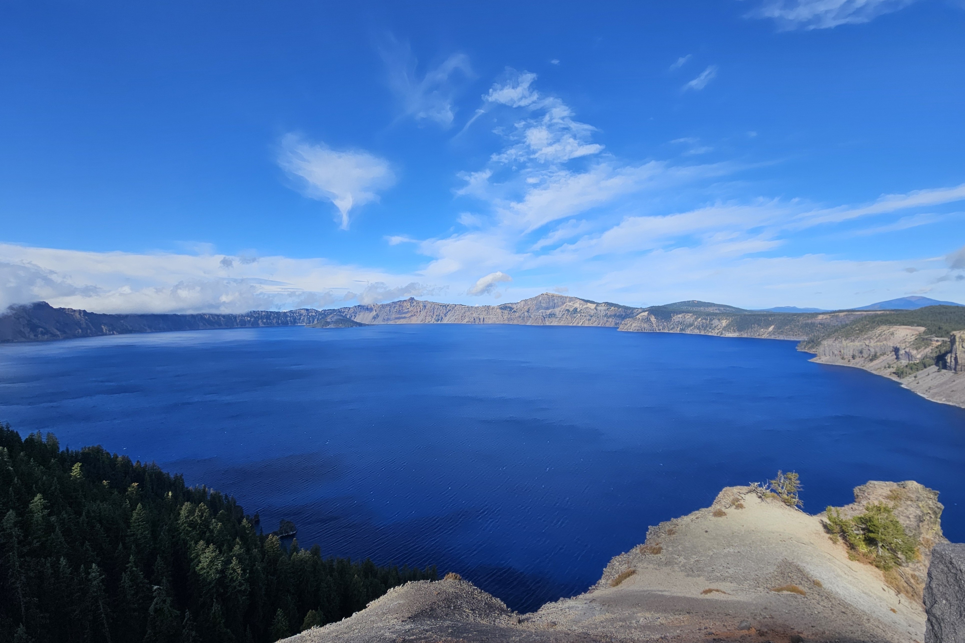 Crater lake